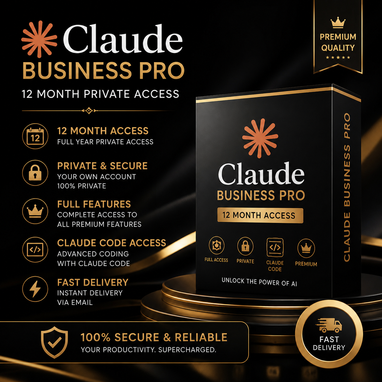 Claude Pro 12months Access | Best Price | 30days Warranty